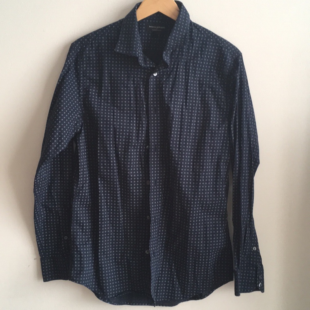 Banana Republic Factory Tailored Slim Fit Shirt